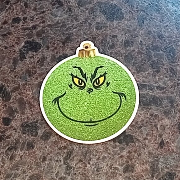 ๐ฏ 10 for $12 / Grinch Christmas Tree Chipboard Ornament - Picture 5 of 13